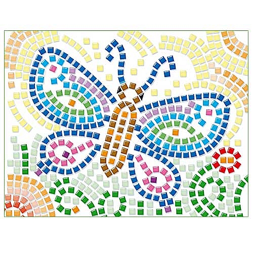 Набор для творчества - Мозаика Кристалл, 14 цветов  